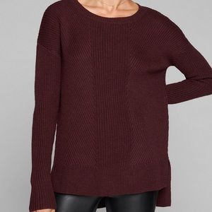 Athleta | Maroon Tunic Sweater Small